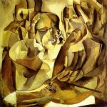 Portrait of Chess Players by Marcel Duchamp 1911